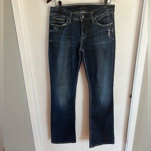 Silver Suki Slim Bootcut Jeans